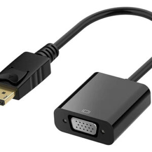 Adaptador Displayport A Vga 1080p Para Monitor Y Proyector