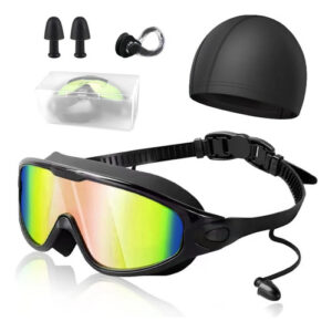 Gafas De Natación Antiniebla Con Protección Uv Y Accesorios Rosa