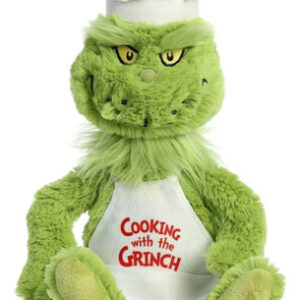 Peluche Aurora - Dr. Seuss - 36cm Chef Grinch Cocinero Color Verde Claro