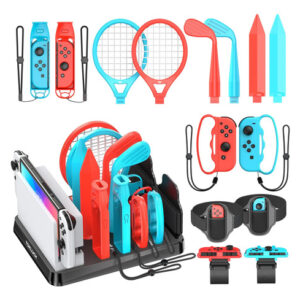 Kit De Accesorios Para Switch Sports Con Estación Organizado