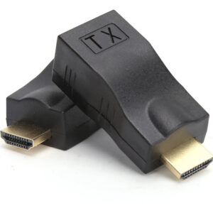 Extensor Adaptador Hdmi A Rj45 Ethernet Para Hdtv Monitor