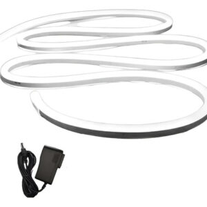 Tira Led Neón 10m 1200 Leds Impermeable Blanco Frío Flexible Color De La Luz