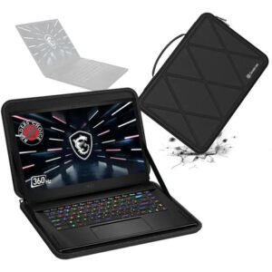 Funda Protectora Rígida Eva Negra Para Portátiles Msi 15.6 P Negro Para Msi 15.6  (x8286)