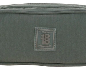 Lapicera Verde Doble Compartimento 11x23 Cm Unisex Adulto Color Nombre Del Diseño