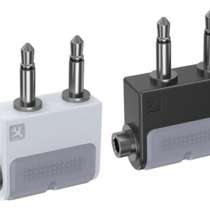 Adaptador De Auriculares De Avión 3,5 Mm Macho Y Hembra 2 Un