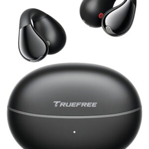 Audífonos Truefree B1 Bluetooth 5.4 Inalámbricos Negro Deportivos Open-ear