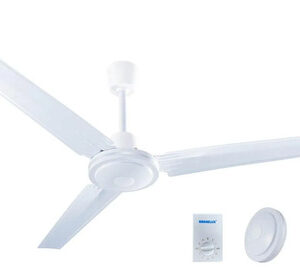 Ventilador De Techo Industrial Blanco 5 Velocidades 140 Cm 0 Mm Frecuencia Color De La Estructura Color De Las Aspas Material De Las Aspas 0