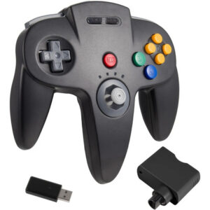 Controlador Inalámbrico N64 Compatible Switch Pc Usb Negro Color