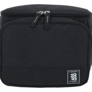 Lonchera Unisex Negra Aislada Térmicamente 23x20x17 Cm Negro Nombre Del Diseño