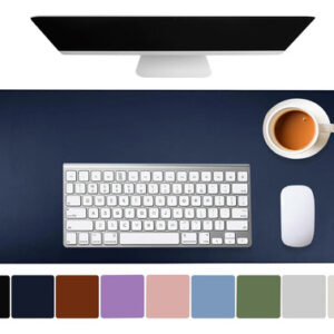 Alfombrilla Escritorio Xxl 120x43 Cm Antideslizante Azul Osc # C Alfombrilla De Escritorio Azul Oscuro Diseño Impreso