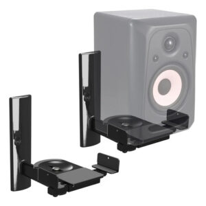 Soporte De Pared Universal Para Altavoces Ajustable Negro Negro