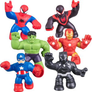 Heroes Of Goo Jit Zu Marvel Mega Mini Paquete De 6 Heroes