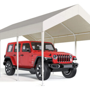 Carpa De Garaje 3x5m Toldos Exteriores Alta Densidad Beig Color