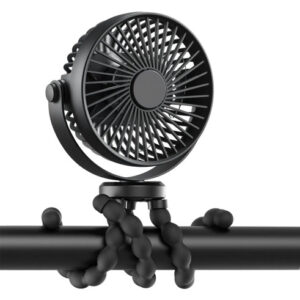 Ventilador Portátil Usb Recargable 5200mah 3 Velocidades Trí 5200mah