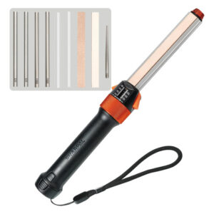 Afilador De Cuchillos 11 En 1 Ajustable Diamante Cerámica 18 Plateado