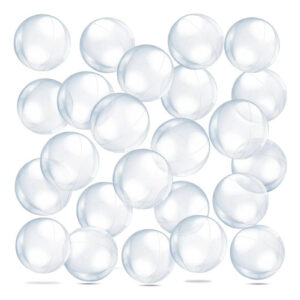 24 Pelotas De Playa Inflables Transparentes 15 Cm Para Fiest Transparente Nombre Del Diseño
