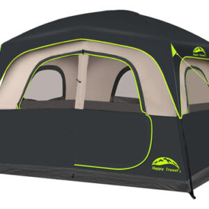 Tienda De Campaña Impermeable Para 6 Personas Fácil De Insta Negro