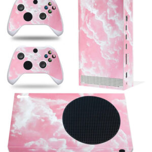 Adhesivo Vinilo Nube Rosa Para Xbox Series S Consola Y Contr Color