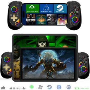 Mando Inalámbrico Para iPad Y Android Con Luces Rgb Y Turbo Color