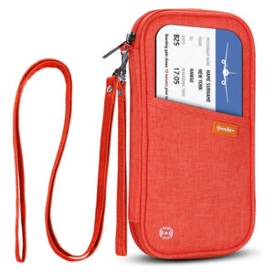 Portafolios Rfid Impermeable Para Pasaporte Y Documentos Nar Color Diseño De La Tela