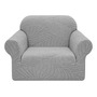 Funda Impermeable Para Sillones Individuales Gris Claro 80-1