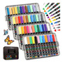 Marcadores Acrílicos 48 Colores Punta Pincel Para Manualidad Asortado