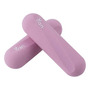 Pesas De Silicona Rosa Para Mujer Set De 2 Mancuernas 15 Cm Rosa