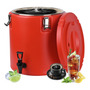 Dispensador De Bebidas Aislado 30 Litros Acero Inoxidable 30