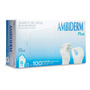 Guantes Liso Ambiderm Plus Desechables 100 Pzas Talla M Blanco Positivo