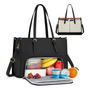 Bolsa Para Laptop Mujer 15.6 Pulgadas 2 En 1 Con Lonchera