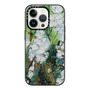 Funda iPhone 14 Pro Antideslizante Protección Militar Flores