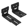 Soporte Ajustable Para Barra De Sonido En Pared Negro 30 Kg Negro