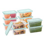 Recipientes De Almacenamiento 20 Piezas 8 Tazas Sin Bpa Y Pf