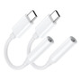 Adaptador Usb C A 3.5mm Ángulo Recto Para iPhone Y iPad