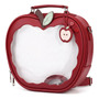 Mochila Kawaii Roja Con Forma De Manzana Y Charm Multicolor