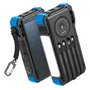 Banco De Energía Solar 20000 Mah Carga Rápida 20w Linterna Azul