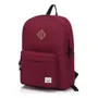 Mochila Escolar Ligera Borgoña Minimalista Para Deporte Trab Borgoña Diseño De La Tela
