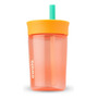 Botella De Agua Para Niños 450 Ml Libre De Bpa Color Naranja