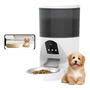 Comedero Automático 4l Con Cámara 3mp Para Perros Y Gatos Blanco