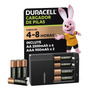 Cargador Pilas Recargables Carga Rápida 6 Aa 2 Aaa 1.2v