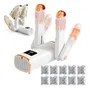 Secador Eléctrico De Zapatos 4 Tubos Luz Uv 120min Blanco Blanco