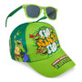 Juego De Gorra De Béisbol Y Anteojos De Sol Niños Verde