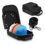 Funda De Viaje Para Gorras Organizador Portátil Negros Negro