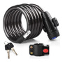 Candado Para Bicicleta De Cable 1,2 M Antirrobo Con Llaves
