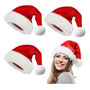 Gorros Navideños De Santa Claus Terciopelo Para Niños Y Adul