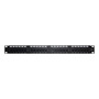 Patch Panel 24 Puertos Cat6 Conexión Fácil Precargado