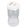 Jarra De Pepinillos 1.4 L Con Separador Y Tapa De Acero Inox