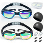 Gafas De Natación Antiniebla Uv400 Kit 10 En 1 Ajustables