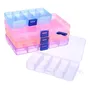Cajas De Joyería Organizadoras Plástico 5 Colores 10 Y 15 Re