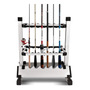 Soporte Vertical Para Cañas De Pescar 12 Estantes Portátil A